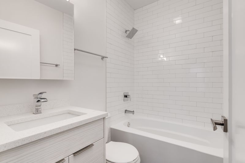 Bathroom Renovation Incorporating Refinished Bathtub
